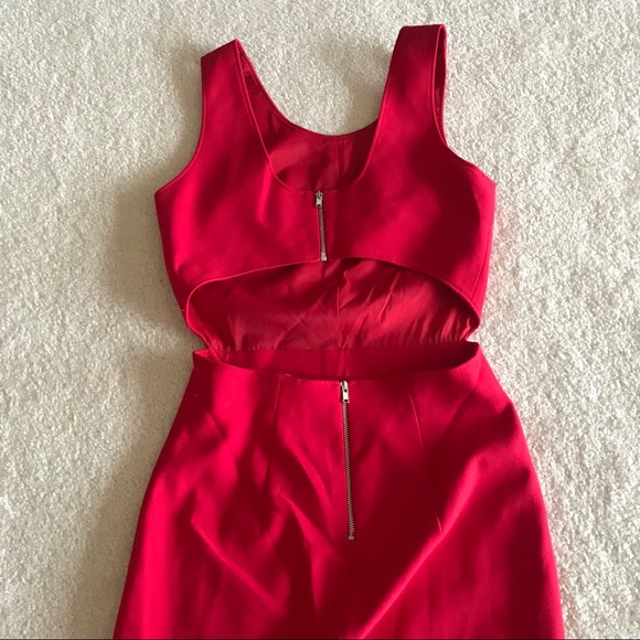 Elizabeth and James red cut out dress - Picture 8 of 8